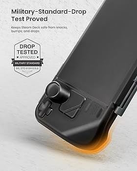steam deck(256GB)、カバーケース Amazon.com: tomtoc Armor Case for Steam Deck/OLED, Steam